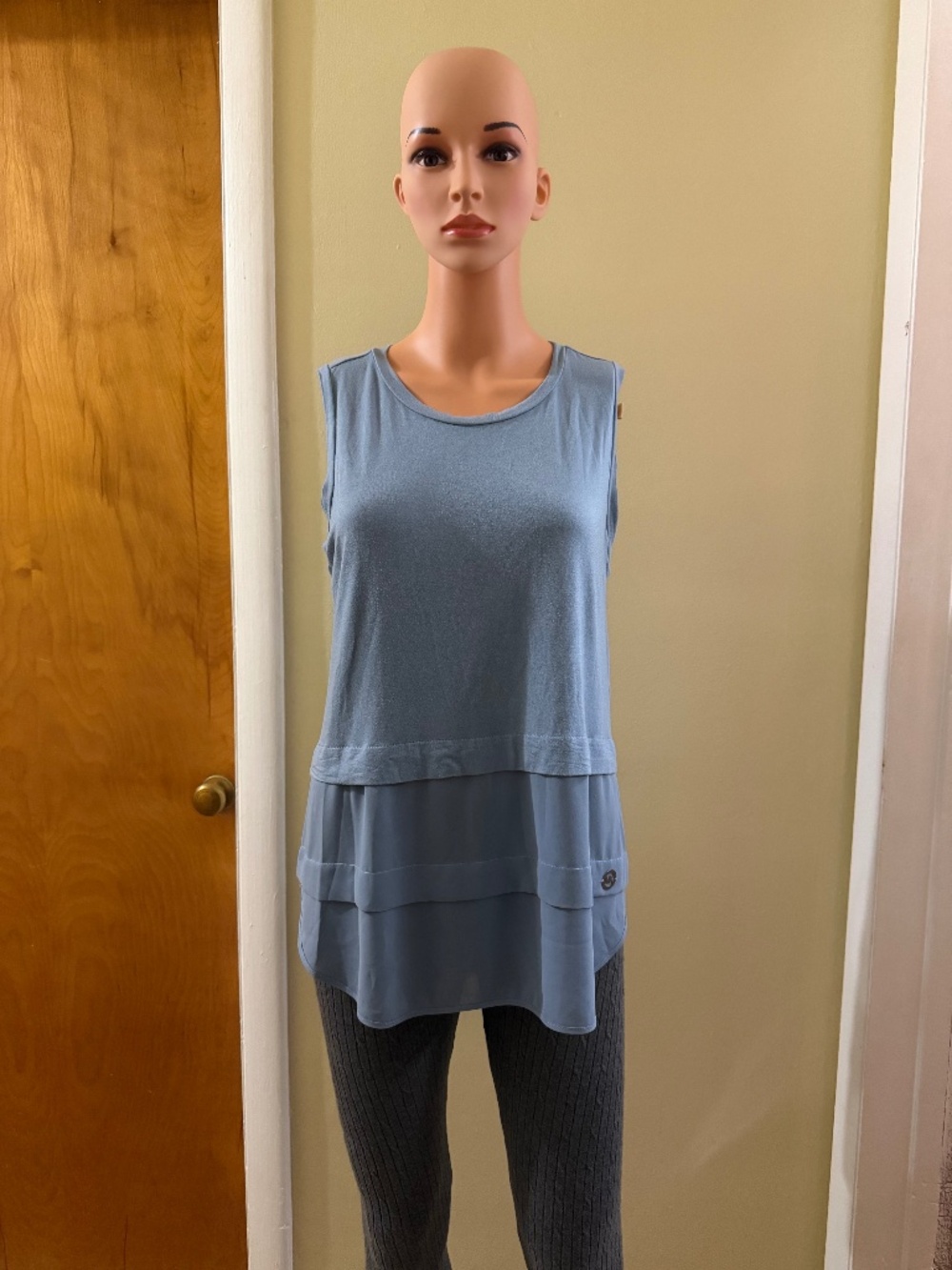 Michael Kors blue tank top size M
